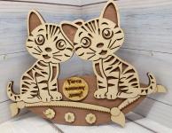 Ключница "Кошки"