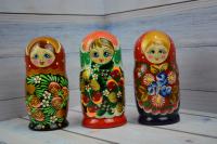 Матрешка 5-местная большая
