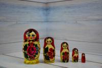 Матрешка "Семеновская" 5-местная
